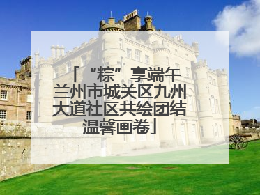 “粽”享端午 兰州市城关区九州大道社区共绘团结温馨画卷