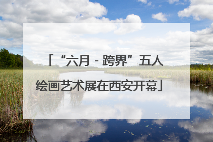 “六月 - 跨界”五人绘画艺术展在西安开幕
