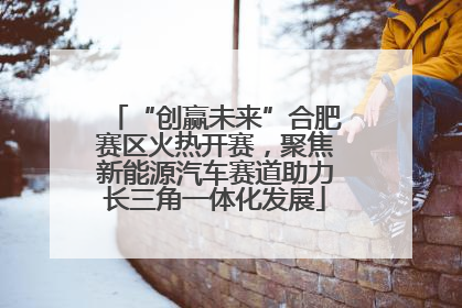 “创赢未来”合肥赛区火热开赛，聚焦新能源汽车赛道助力长三角一体化发展