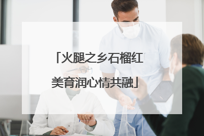 火腿之乡石榴红 美育润心情共融