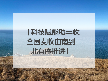 科技赋能助丰收 全国麦收由南到北有序推进