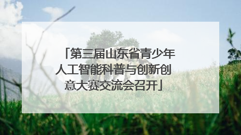 第三届山东省青少年人工智能科普与创新创意大赛交流会召开