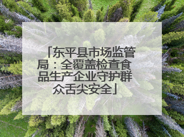 东平县市场监管局：全覆盖检查食品生产企业守护群众舌尖安全