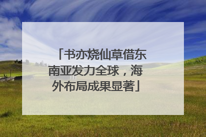 书亦烧仙草借东南亚发力全球，海外布局成果显著