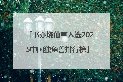 书亦烧仙草入选2025中国独角兽排行榜