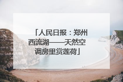 人民日报：郑州西流湖——天然空调房里赏莲荷