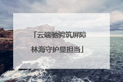 云端驰骋筑屏障 林海守护显担当