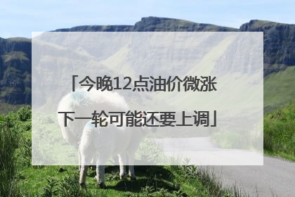 今晚12点油价微涨 下一轮可能还要上调