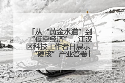 从“黄金水道”到“低空经济”，江汉区科技工作者日展示“硬核”产业答卷