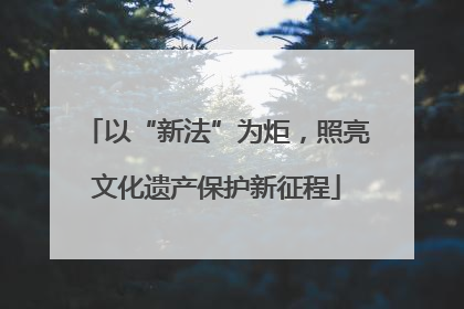 以“新法”为炬，照亮文化遗产保护新征程