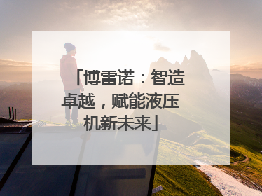 博雷诺：智造卓越，赋能液压机新未来