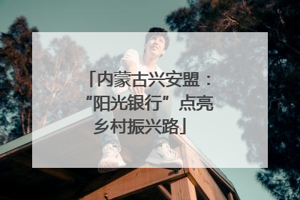 内蒙古兴安盟：“阳光银行”点亮乡村振兴路