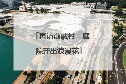 再访前戚村：庭院开出浪漫花