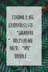 国网上杭县供电公司：“满格电”助力养殖场生“鸡”勃勃
