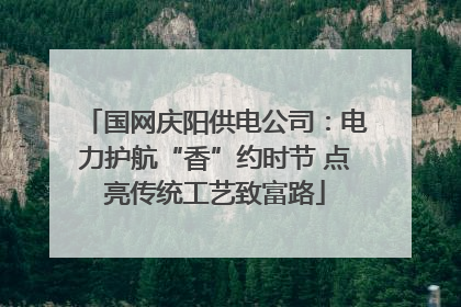国网庆阳供电公司：电力护航“香”约时节 点亮传统工艺致富路