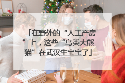 在野外的“人工产房”上，这些“鸟类大熊猫”在武汉生宝宝了