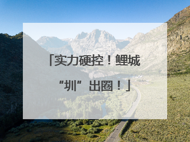 实力硬控！鲤城“圳”出圈！