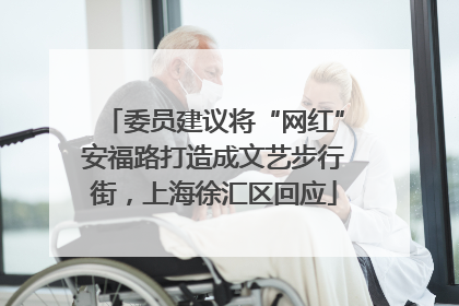 委员建议将“网红”安福路打造成文艺步行街，上海徐汇区回应