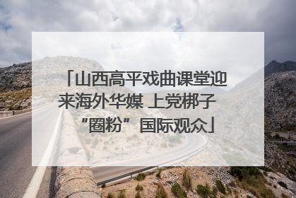 山西高平戏曲课堂迎来海外华媒 上党梆子“圈粉”国际观众