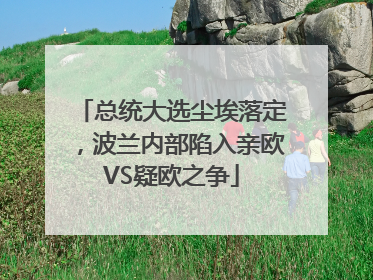 总统大选尘埃落定，波兰内部陷入亲欧VS疑欧之争