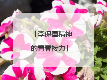 李保国精神的青春接力