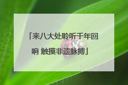 来八大处聆听千年回响 触摸非遗脉搏