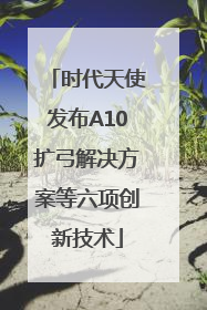 时代天使发布A10扩弓解决方案等六项创新技术