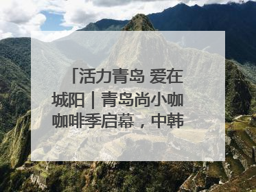 活力青岛 爱在城阳｜青岛尚小咖咖啡季启幕，中韩消费新场景点燃夏日热情