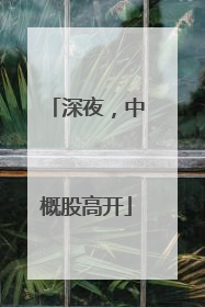 深夜，中概股高开