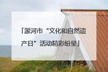 漯河市“文化和自然遗产日”活动精彩纷呈
