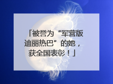 被誉为“军营版迪丽热巴”的她，获全国表彰！