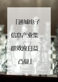通城电子信息产业集群效应日益凸显