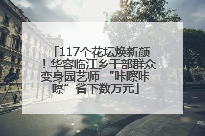 117个花坛焕新颜！华容临江乡干部群众变身园艺师 “咔嚓咔嚓”省下数万元