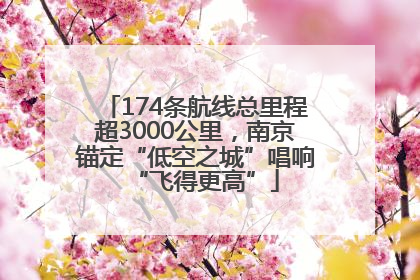 174条航线总里程超3000公里，南京锚定“低空之城”唱响“飞得更高”