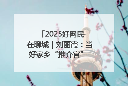 2025好网民·在聊城｜刘丽霞：当好家乡“推介官” 秀出乡村新风貌